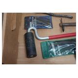 Assorted Tools and Hi-Viz Vest