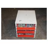Storage Cabinet with Assorted Hardware