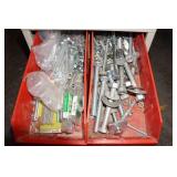 Storage Cabinet with Assorted Hardware