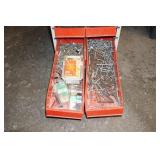 Storage Cabinet with Assorted Hardware