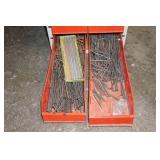 Storage Cabinet with Assorted Hardware