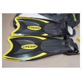 Cressi Adult Rondine Palau Fin Snorkel Set - Fin Size M/L