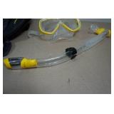 Cressi Adult Rondine Palau Fin Snorkel Set - Fin Size M/L