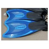 Cressi Adult Rondine Palau Fin Snorkel Set - Fin Size S/M