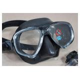 Cressi Adult Rondine Palau Fin Snorkel Set - Fin Size L/XL