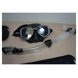 Cressi Adult Rondine Palau Fin Snorkel Set - Fin Size L/XL