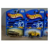 Hot Wheels - Hummer, Surf Crate, Mercedes-540K, Baja Bug