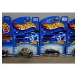 Hot Wheels - Hummer, Surf Crate, Mercedes-540K, Baja Bug