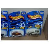 Hot Wheels - Hummer, Surf Crate, Mercedes-540K, Baja Bug