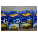 Hot Wheels - English - Meyers, Mini Cooper, Anglia Panel, Jaguar D-Type