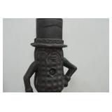 Vintage Cast Iron Planters Peanuts Coin Bank