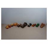 Assorted Wooden Cars