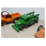 Assorted Wooden Cars