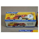 *5* Deluxe Plastic 1:43 Scale Model Cars