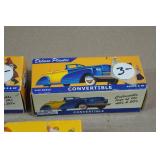 *5* Deluxe Plastic 1:43 Scale Model Cars