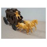 Vintage Stagecoach Toy Set
