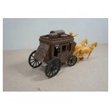 Vintage Stagecoach Toy Set