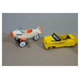 Vintage Metal Kiddie Toy Cars