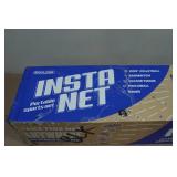 Boulder Insta Net Black and Yellow Badminton Net