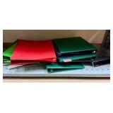 binders assorted