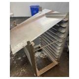 commercial kitchen landing table