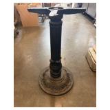 cast iron pedestal no top