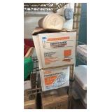 plastic painters, drop cloth