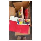 assorted party boxes