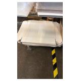 Stack of white boxes