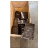 box of fudge container containers