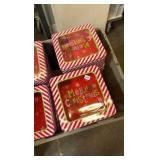 Merry Christmas tins