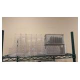 shelf of office supplies