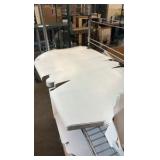 Stack of white boxes