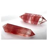 Rose Quartz Crystal Points (Lot of 4)