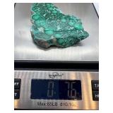 Malachite Specimen on Matrix - 7.6 oz