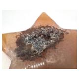 Natural Agate Moon & Star Carvings with Sphere - 4-Piece Set