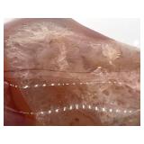 Natural Agate Moon & Star Carvings with Sphere - 4-Piece Set