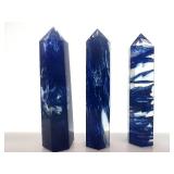 Blueberry Smelt Quartz Crystal Points (Lot of 5)