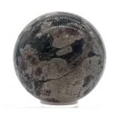Moss Agate Sphere - 4 Inch Diameter - Hand-Polished Display Ball