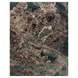 Moss Agate Sphere - 4 Inch Diameter - Hand-Polished Display Ball