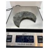 Labradorite Moon Crescent Slab & Heart & Star Cabochons Set