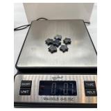 Labradorite Moon Crescent Slab & Heart & Star Cabochons Set