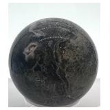 Moss Agate Sphere with Druzy Pocket