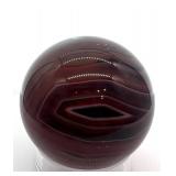 Brown Banded Agate Sphere