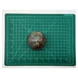 Moss Agate Sphere 2.75 in Diameter - Green & Burgundy - 1 lb 6.7 oz