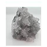 Ocean Jasper Teardrop & Quartz Drusy Cluster