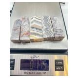Crazy Lace Agate Obelisk Towers - Polished Natural Stone (Lot of 5)