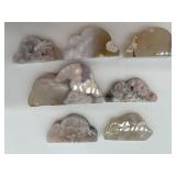 Agate and Selenite Cloud Cabochons - Assorted Colors for Jewelry Making