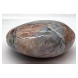 Ocean Jasper Heart Stone - Polished Natural Jasper Display Specimen