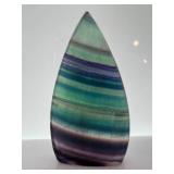 Fluorite Teardrop & Rough Cluster Display Specimens - Green Purple Bands